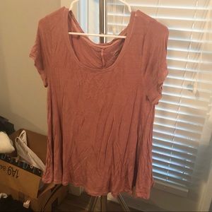 Dusty Rose Swing Top
